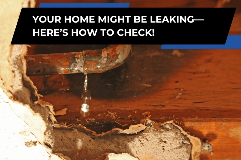How to Check for Water Leaks in Your House