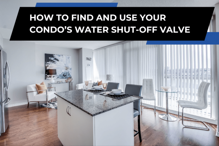 Condo Water Shut-Off: How to Find and Use Your Shut-Off Valve